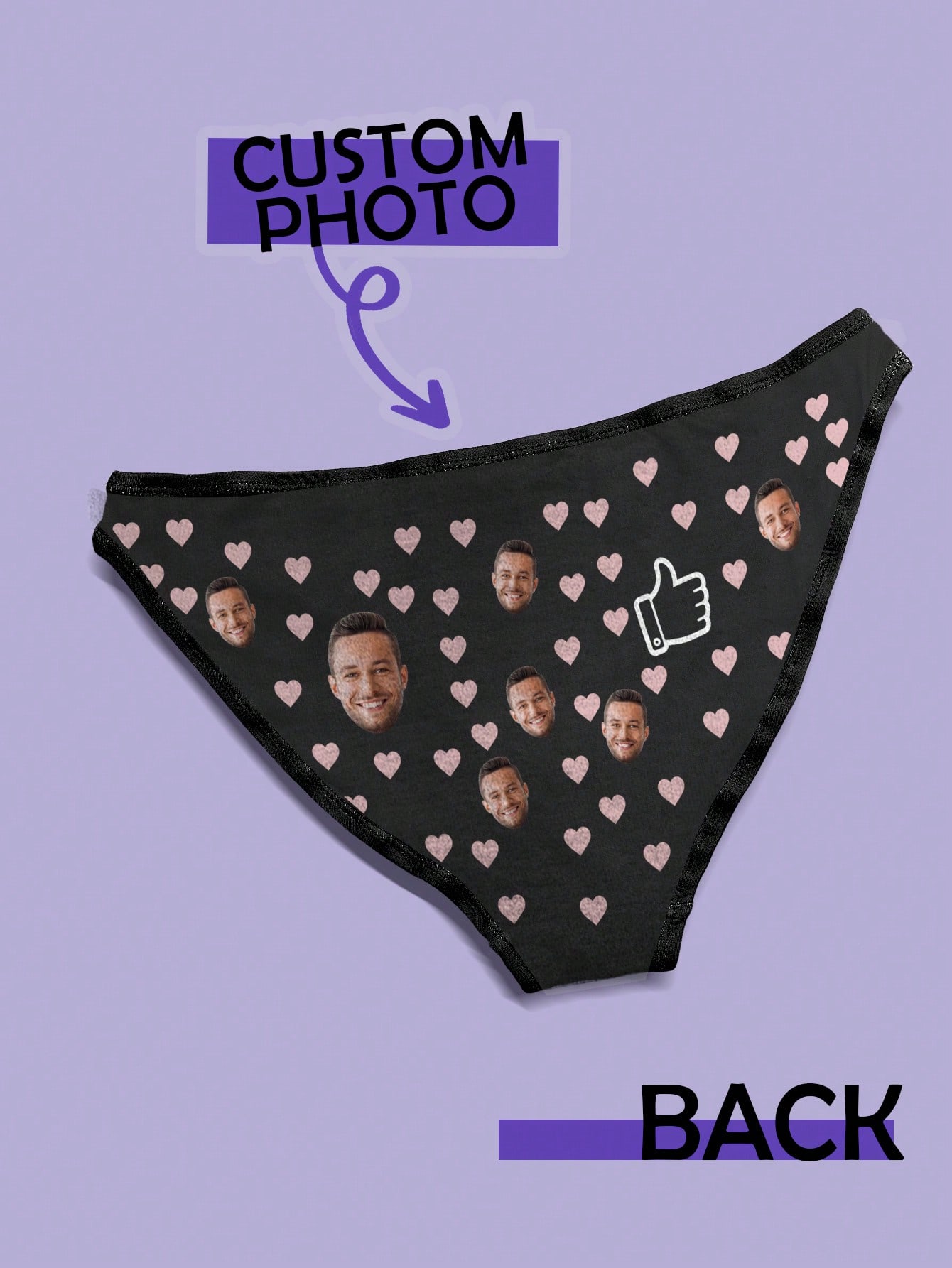 Custom Face Thong For Her Pers - огляд і ціна Cotton Candy Cone