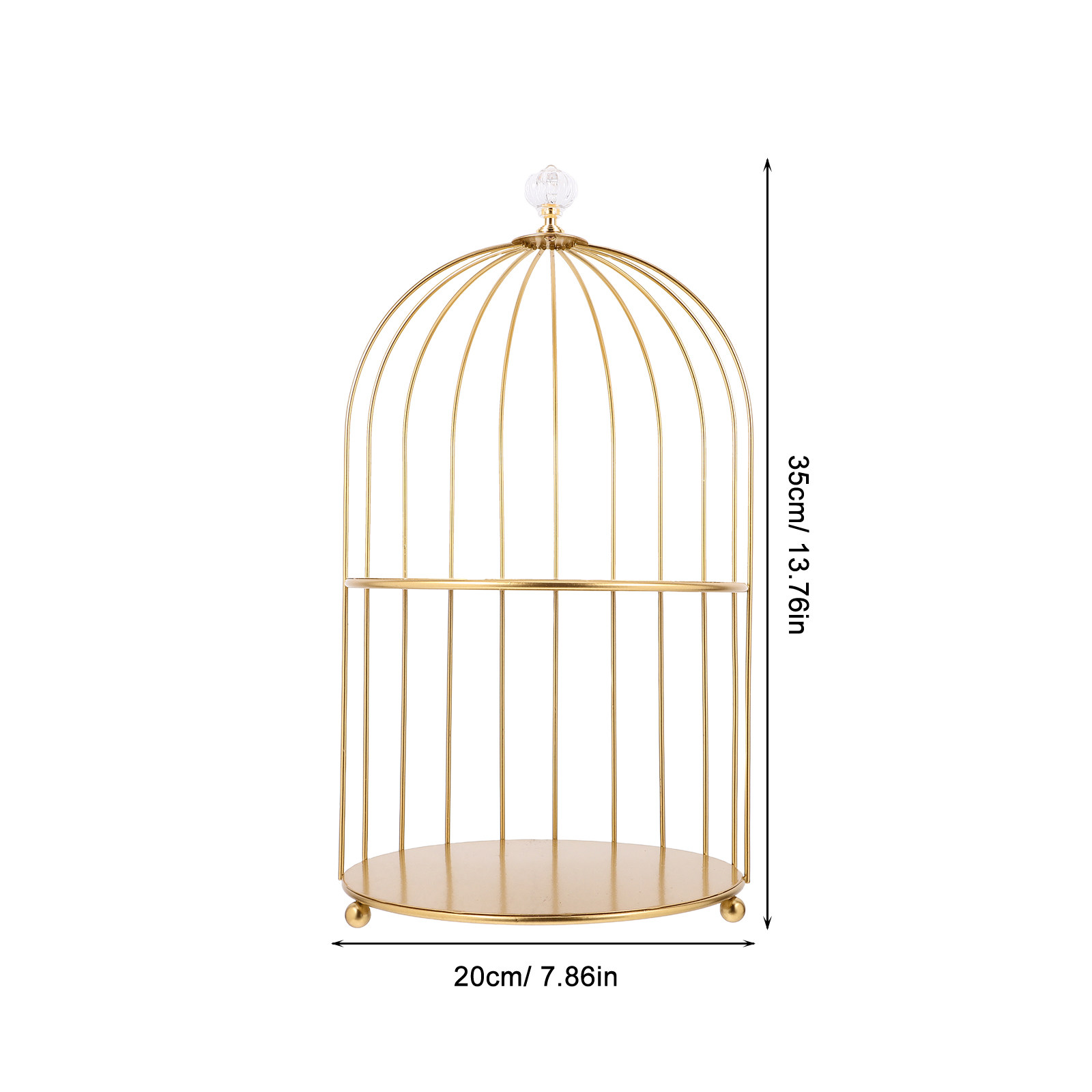 Birdcage 2 Tier Cupcake Stand  - огляд і ціна Cupcake Stand Tier