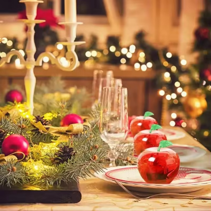 5/10pcs Apple Containers Snow  - огляд і ціна Event Party Box