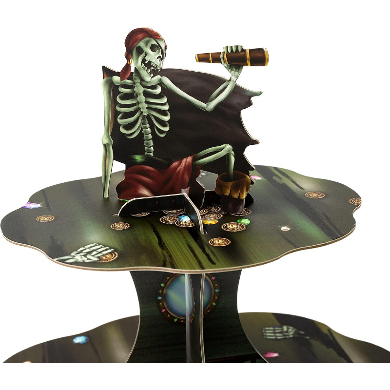 Skull Pirate Cupcake Stand Tie - огляд і ціна Cupcake Stand Tier