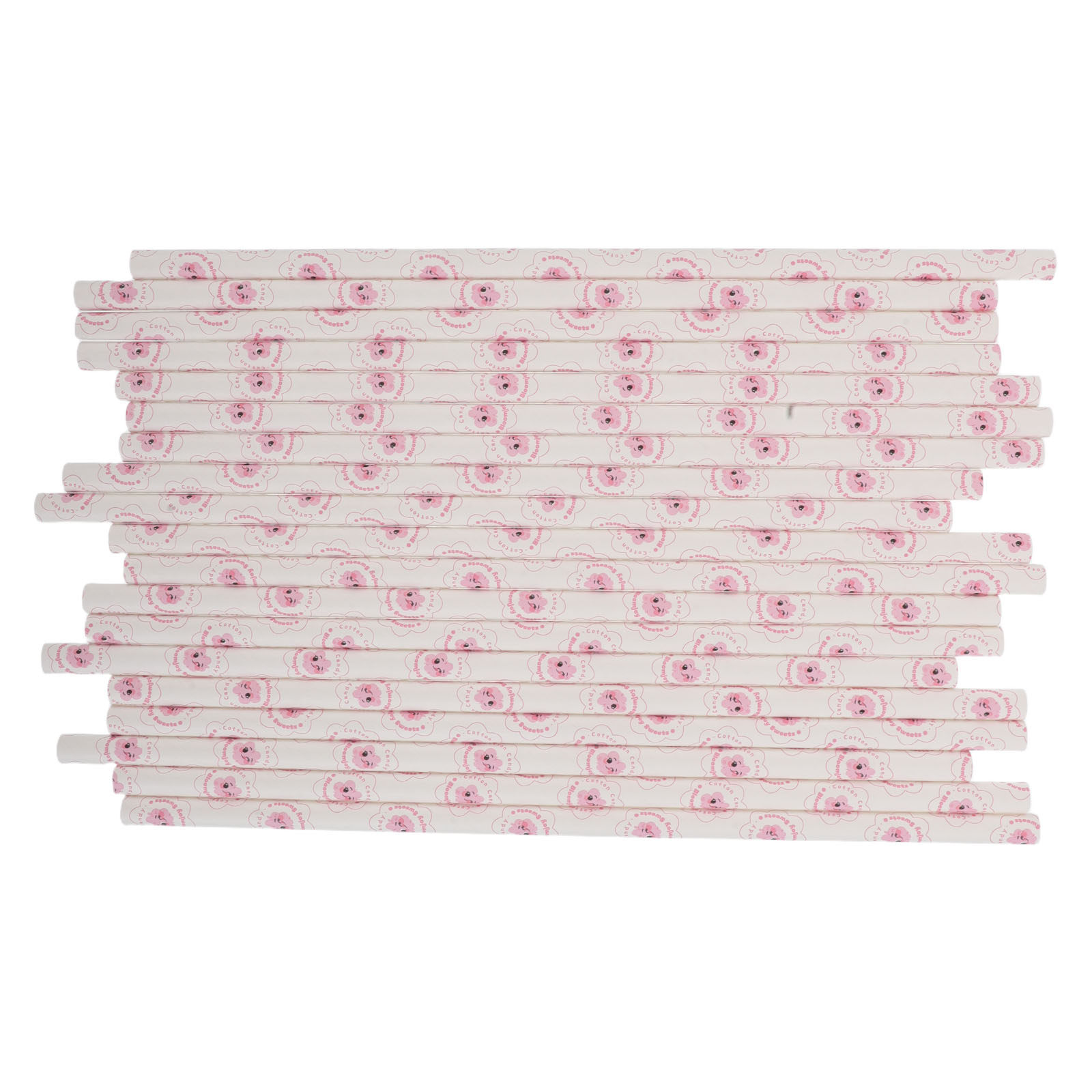 50Pcs Cotton Candy Paper Rods  - огляд і ціна Cotton Candy Cone