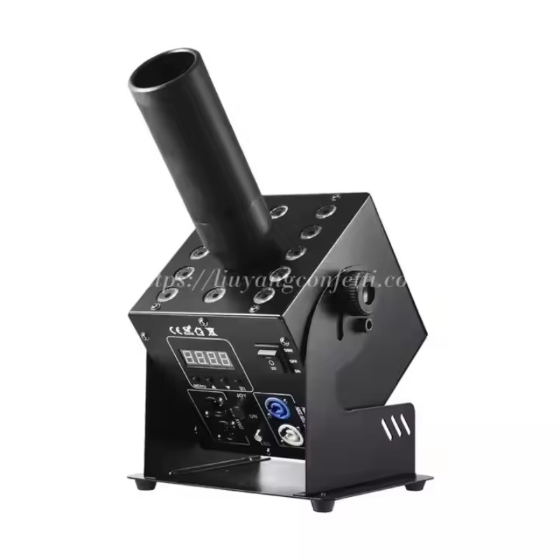 DMX RGB LED CO2 Cannon Jet Mac - огляд і ціна Event Party Dj