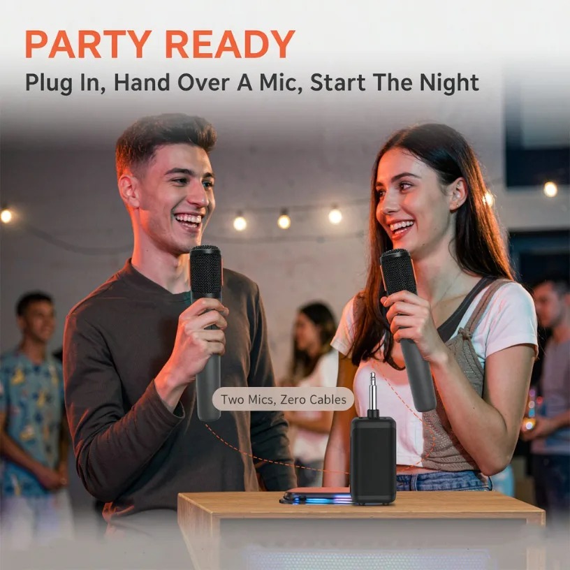 Wireless Microphone Dual Handh - огляд і ціна Event & Party Supply