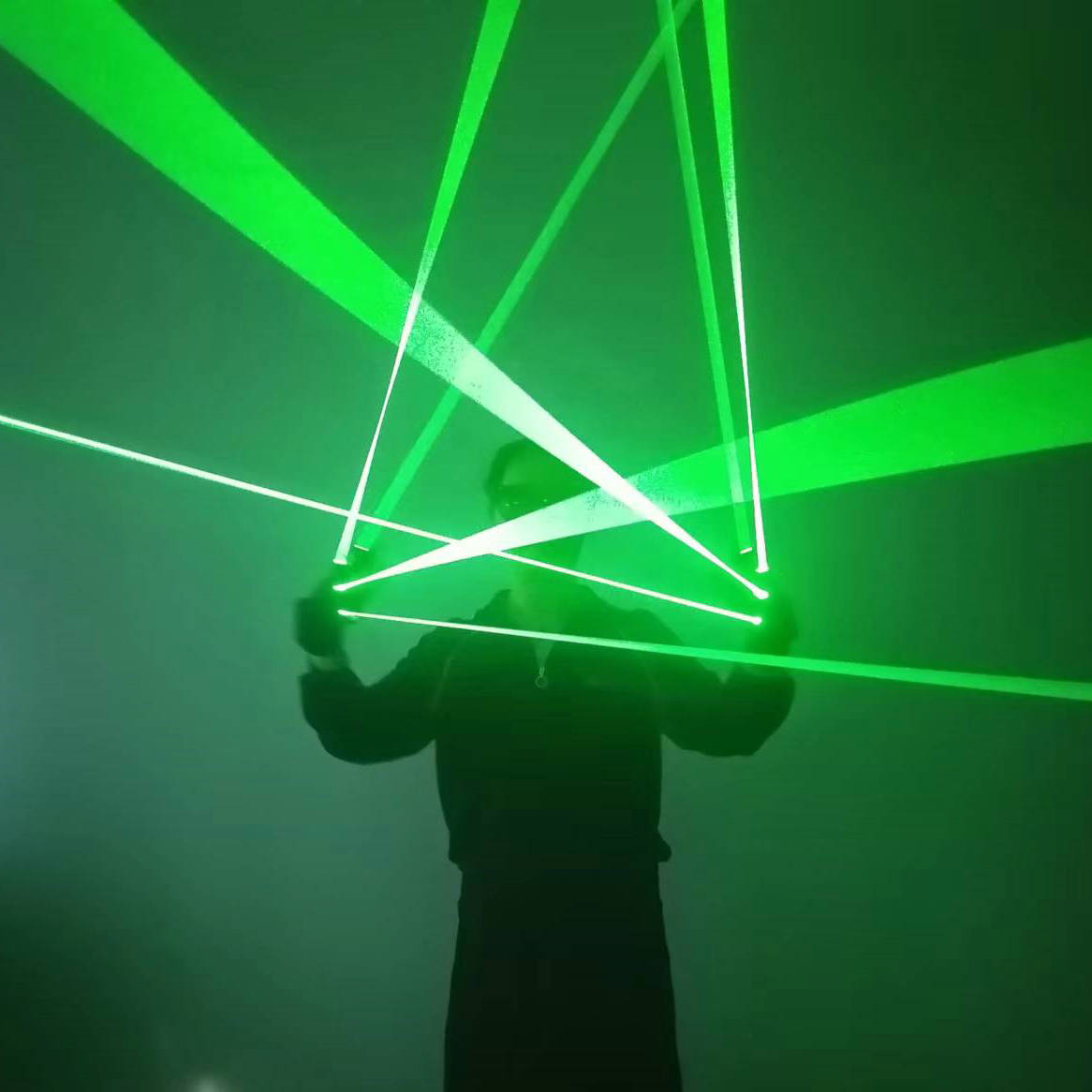 Green Laser Gloves 650nm Laser - огляд і ціна Event Party Dj