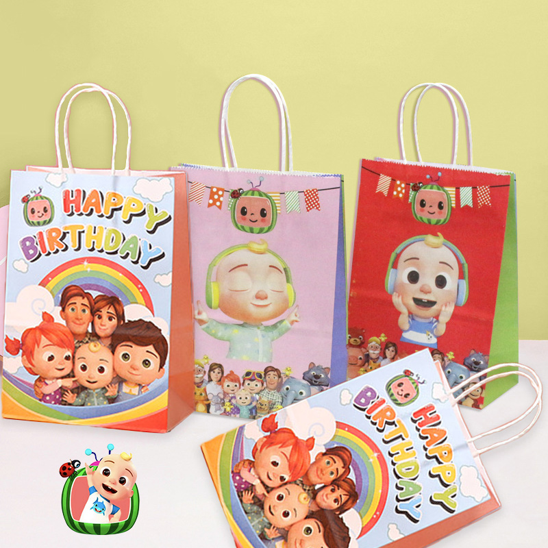 Cocomelons Party Gift Bag Set  - огляд і ціна Party Favor Bag