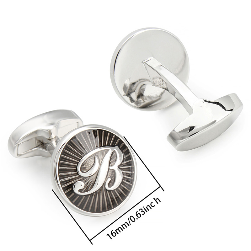 Men A‑Z Initial Cufflinks Silv - огляд і ціна Event Z