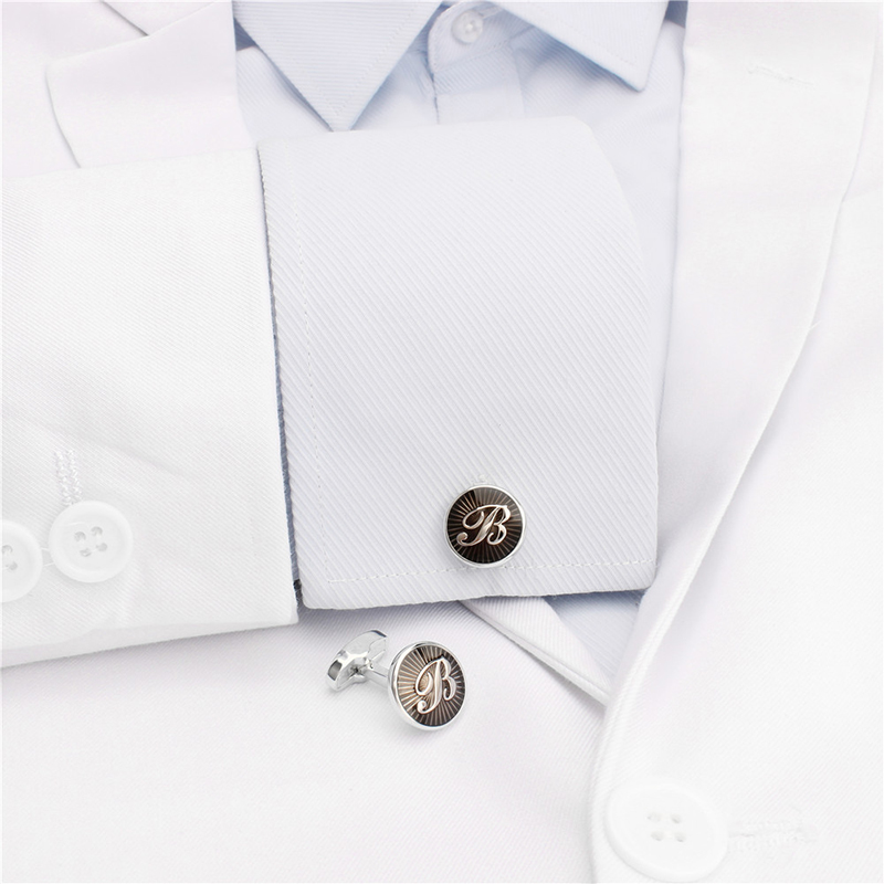 Men A‑Z Initial Cufflinks Silv - огляд і ціна Event Z