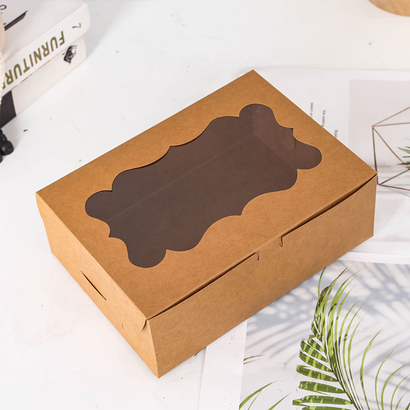 10pcs Square Cake Carriers Gif - огляд і ціна Event Party Box