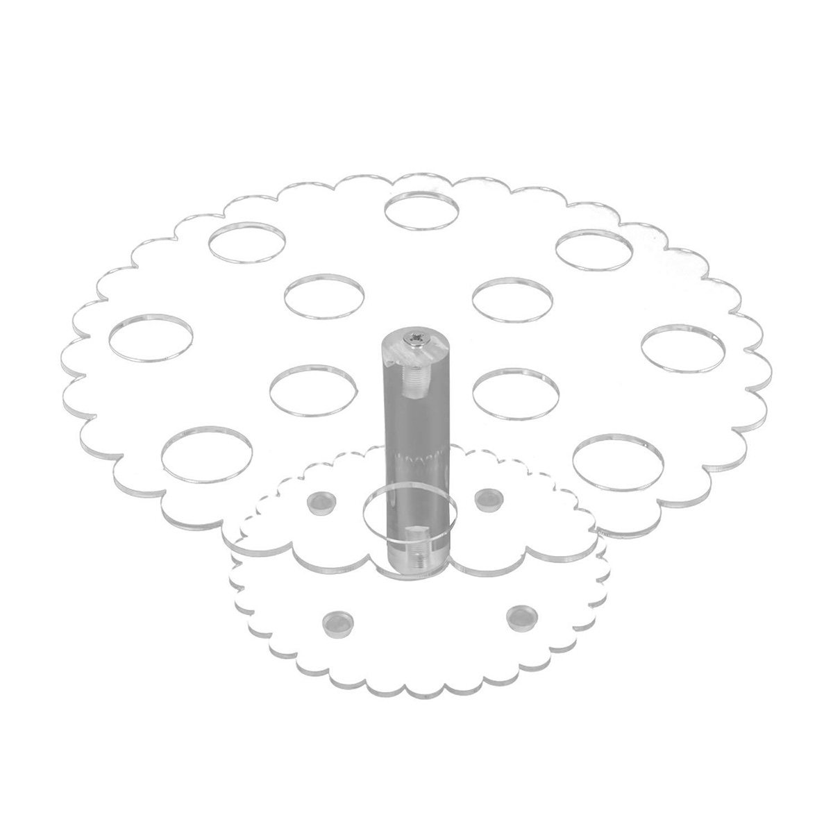 12 Holes Ice Cream Cone Holder - огляд і ціна Cotton Candy Cone